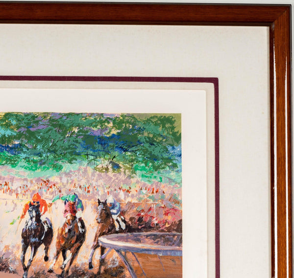 Mark King "Into The Stretch" Serigraph Edition 195/295 - Signed in Pencil.