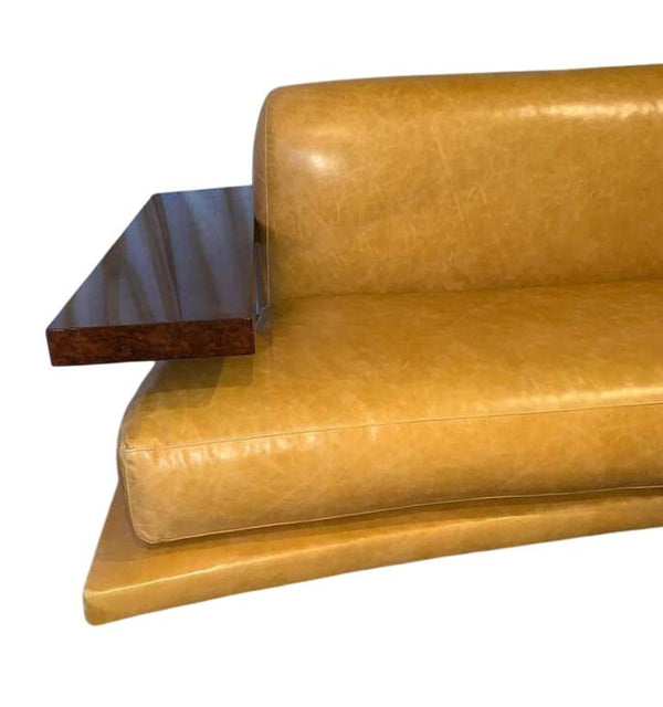 Vintage American Art Deco–Style Sofa, Late 20th Century (c. 1980s)