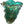 Load image into Gallery viewer, Seguso Murano Green &amp; Gold Aventurine Art Glass Vase. Mid-20th Century.
