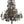 Load image into Gallery viewer, Monumental Venetian Wrought Iron, Wood &amp; Crystal Chandelier Early 19th Century
