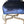 Load image into Gallery viewer, Set of Eight Italian Early 20th C. Gilded and Painted Chairs with Blue Velvet
