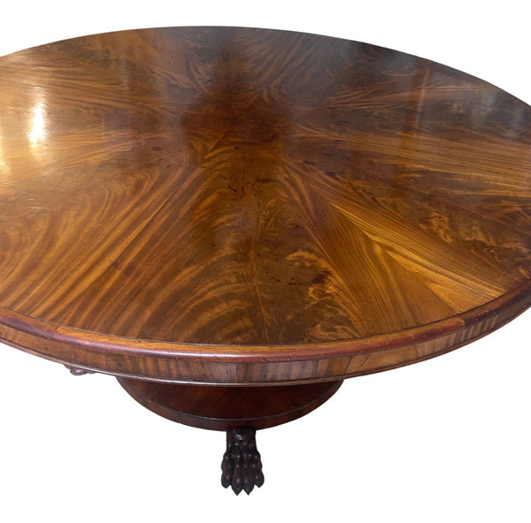 19th Century Mahogany Tilt-Top Breakfast Table