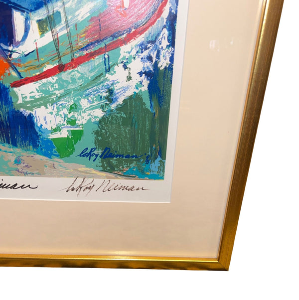 LeRoy Neiman “St. Tropez” Signed Serigraph, 1995.