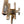 Load image into Gallery viewer, Pair Sciolari Chrome &amp; Brass Geometric Wall Sconces, Late 20th Century.
