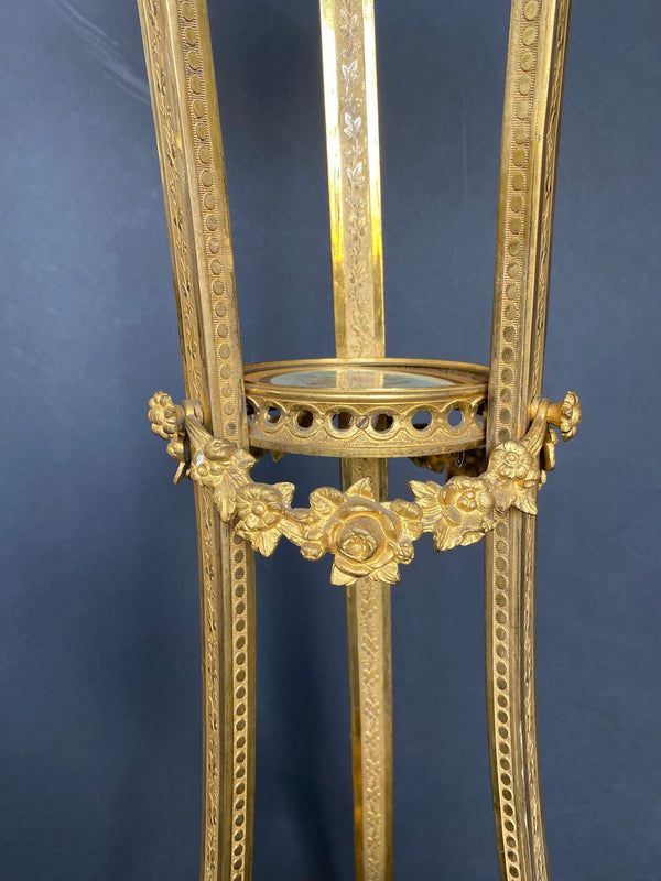 French Sèvres Gilt-Bronze Mounted Porcelain Urn