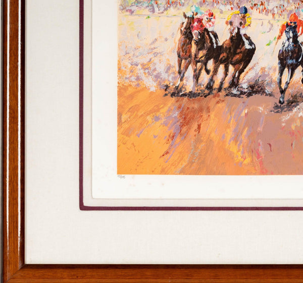 Mark King "Into The Stretch" Serigraph Edition 195/295 - Signed in Pencil.