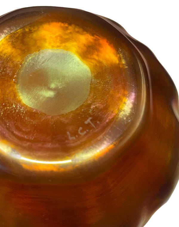 Louis Comfort Tiffany Favrile Glass Salt Dishes – Set of Eight - Early 20th C.