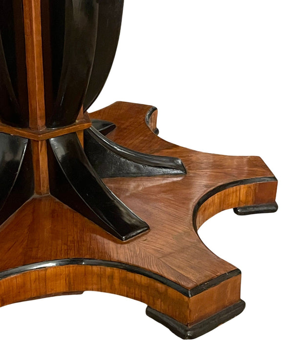 Austrian Biedermeier Revival Sunburst Center Table. Early 20th Century.