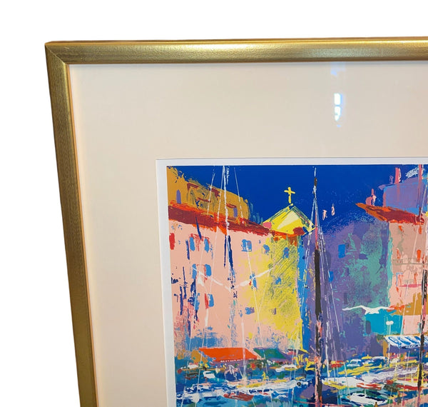 LeRoy Neiman “St. Tropez” Signed Serigraph, 1995.
