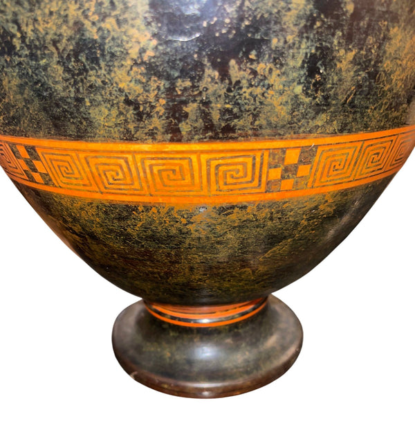 Large Attic Style Red-Figure Hydria Museum Copy After Ancient Greek Pottery