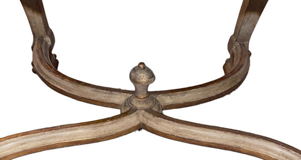 Pair of 19th Century Italian Hand Carved Armchairs.