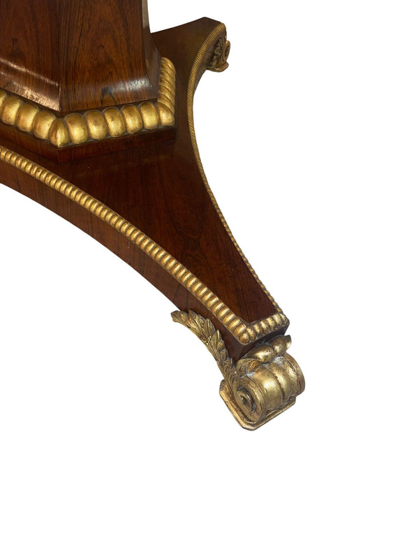 Late 19th Century English Pedestal Table