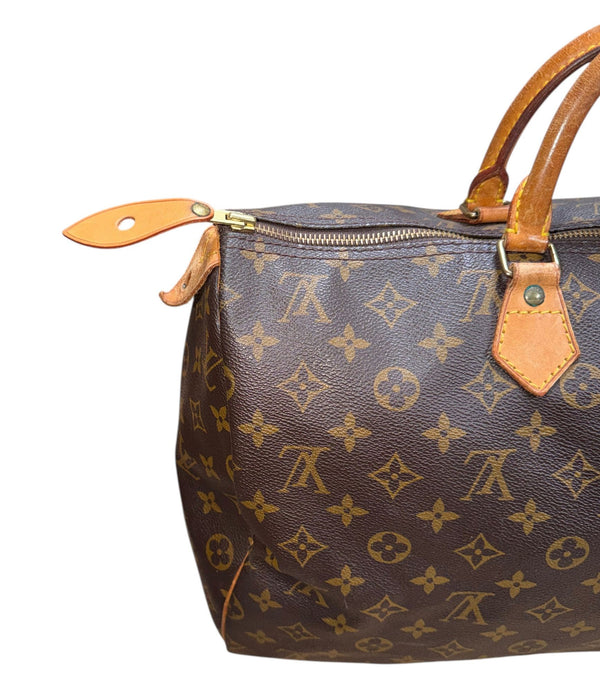 Vintage Louis Vuitton Monogram Speedy 40 Handbag, France, 1992.