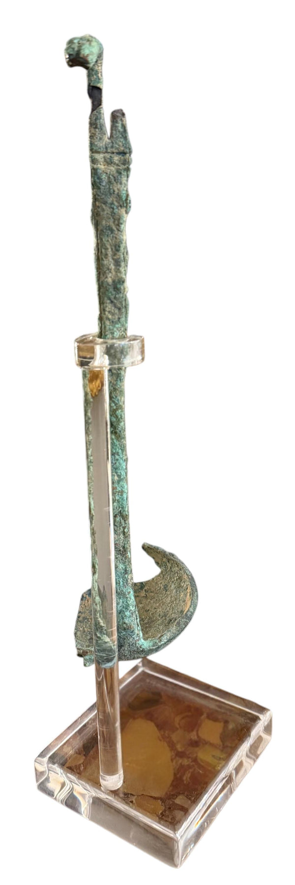 Etruscan Bronze Simpulum Ceremonial Ladle w/ Handle Italy, circa 6th Century BCE