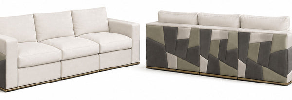 Pair of Nathan Anthony “Haus” Custom Sofas. U.S.A. 21st Century