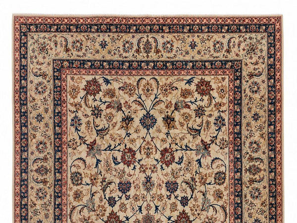 Vintage Yezd Carpet South Persia Mid-20th Century // 14' ft