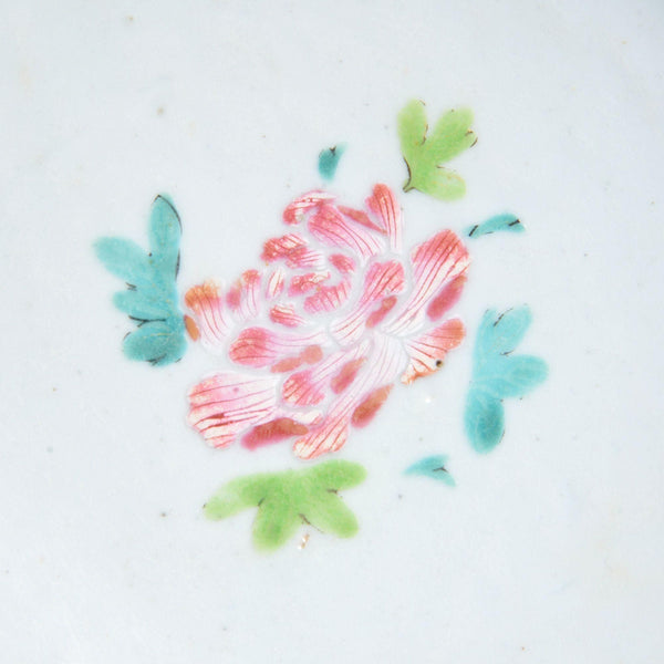 Chinese Export Fluted Porcelain Bowl