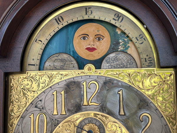 J.J. Elliot Mahogany Grandfather Clock for Tiffany & Co. (c. 1915)