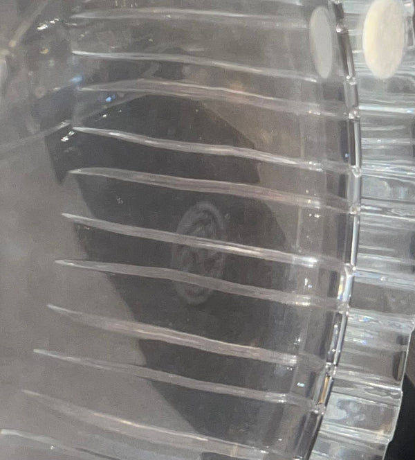 Baccarat Crystal Barware Set with Ice Bucket and Twelve Glasses. 20th Century.