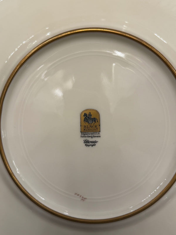 Black Knight Hohenberg Bavaria “Eldorado” 72-Piece Porcelain Service for 12