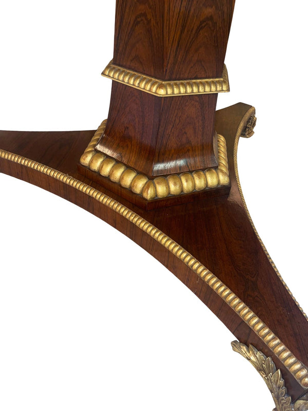 Late 19th Century English Pedestal Table