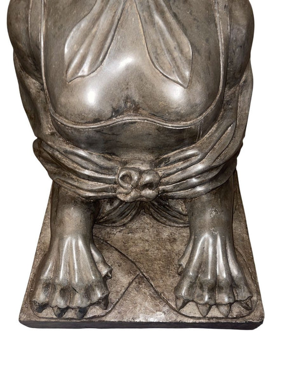 Late 19th Century Pair French Stone Sphinx Figures of Madame de Pompadour