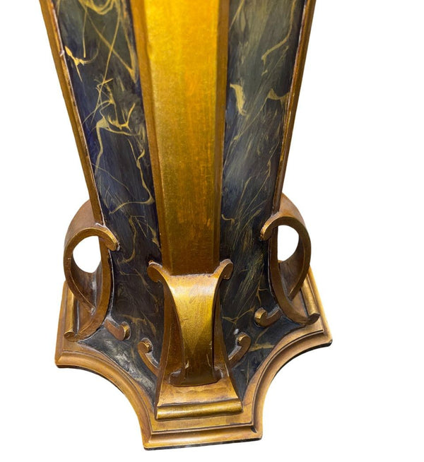 Early 20th Century Italian Pair of Polychrome Blackamoor Carved Wood Figures