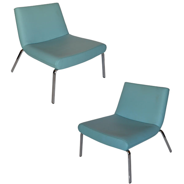 Pair of Mark Kapka Celia Chairs by Keilhauer Furniture
