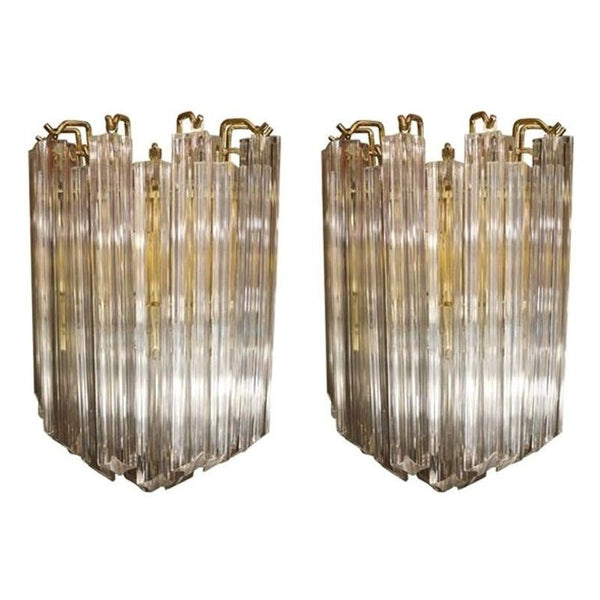Pair of Sconces in the style of Venini, c. 1960s