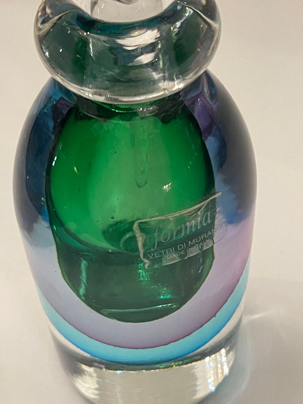 Set of Murano Glass Perfume Bottles
