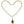 Load image into Gallery viewer, Antique Vintage Art Nouveau 18k Gold Madeira Citrine Diamond Pendant Necklace
