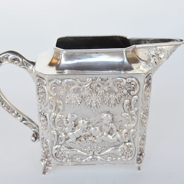 Italian Silver Tea Set Late 19th Century