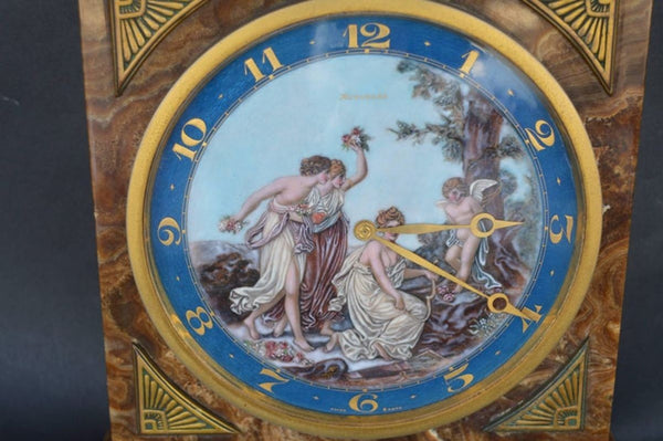 Art Deco Onyx Clock