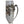 Load image into Gallery viewer, Pair of Tall Silver Urn form Vases with Glass Insert
