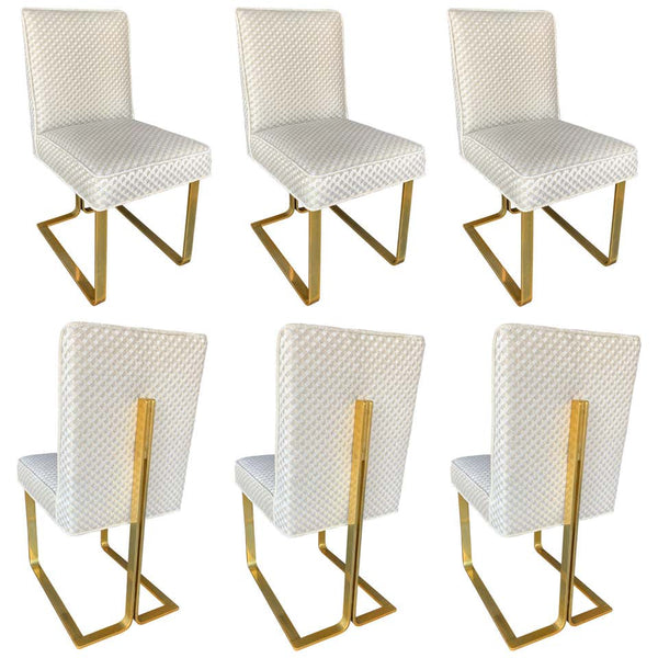 Set of Six Modern Italian Chairs