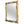 Load image into Gallery viewer, Italian Deco Mirror on Polished Brass w/ Ruby Red Murano Glass, 1980s
