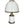 Load image into Gallery viewer, Vintage Italian Table Lamp w/ Cream Murano Glass by F. Fabbian for Mazzega, 1970
