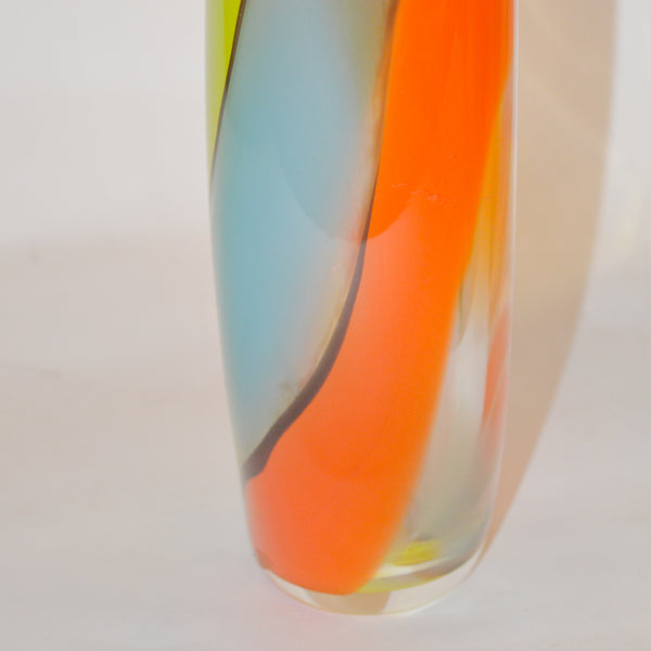 Set of three Hand blown Murano Glass Vases by Jeremy R Cline