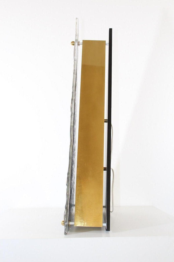 Pair of Italian Modern Sconces w/ Murano Glass Designed, Gianluca Fontana, 2019