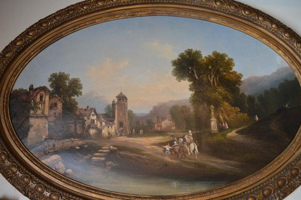 19th Century Continental School Painting