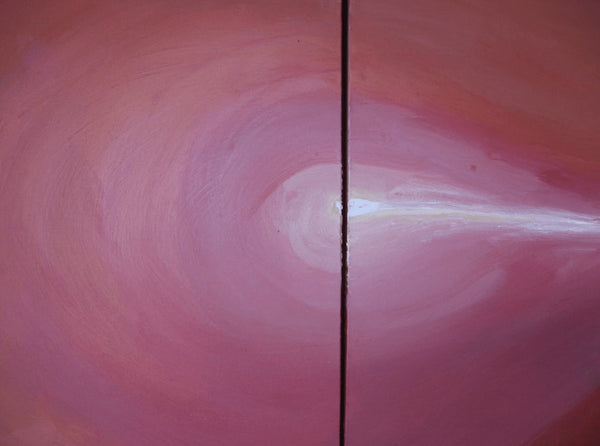 Modernist Triptych Oil on Canvas