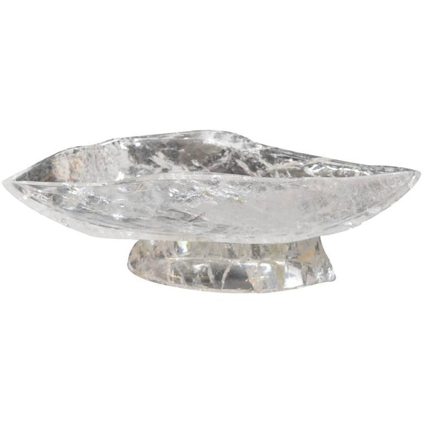 Free-Form Rock Crystal Bowl