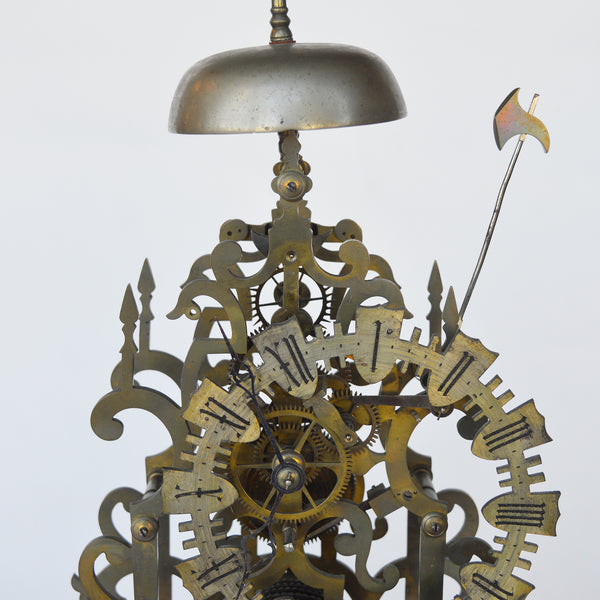 Antique Skeleton Clock, France, circa 1900
