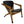 Load image into Gallery viewer, Modern American Wood Armchairs with Leather Upholstery
