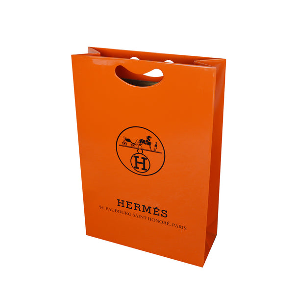 Orange Shopping Bag 