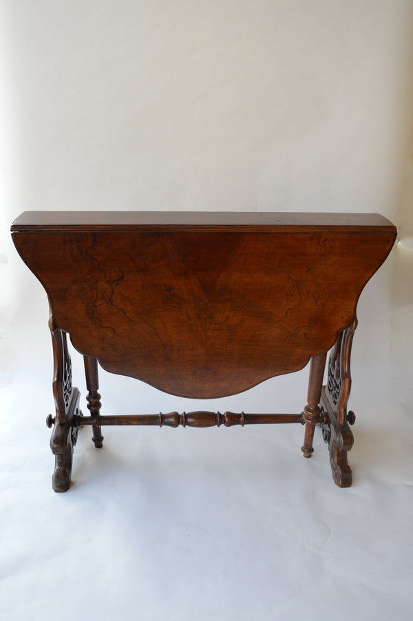 Victorian Figured Walnut Sutherland Table