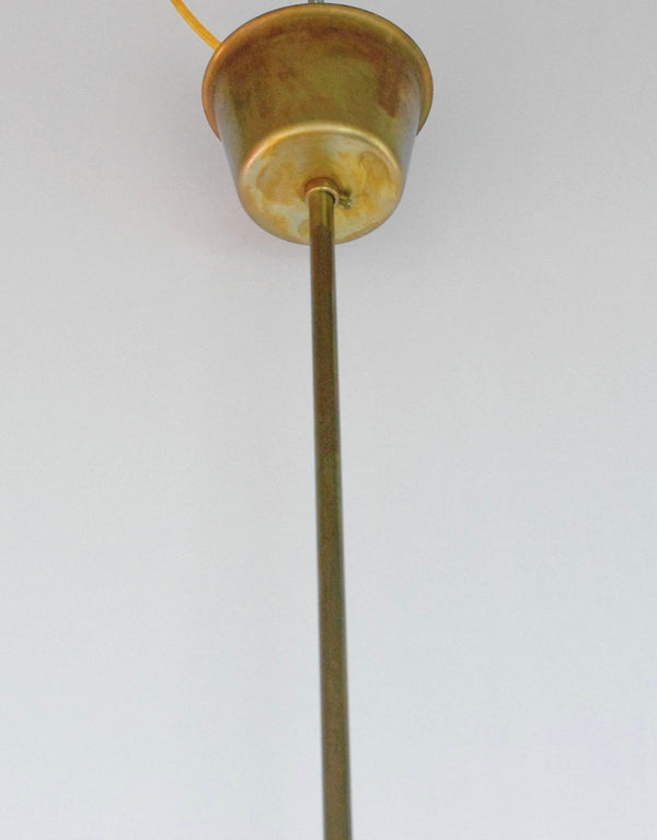Vintage Italian Bell Pendant by Leucos