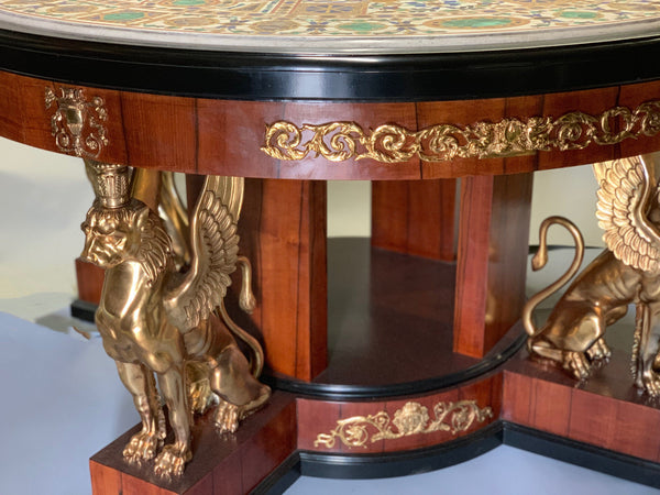 Pietra Dura Empire Table