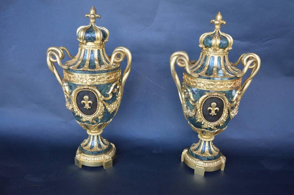 Pair of 19th Century Urns