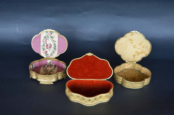 Set of Three 19th Century French Boxes
